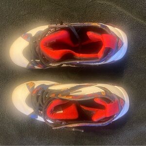 Jordan Athletic Shoes Red White Blue